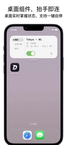 Dash VPN iPhone 官方界面预览 2