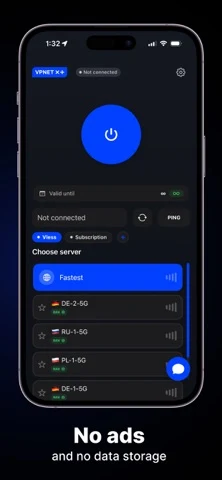 VPNET · 官方 App Store 截图