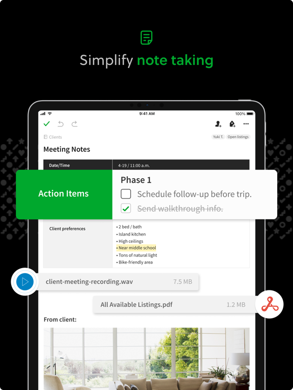Evernote · 官方 App Store 截图(iPad 版)