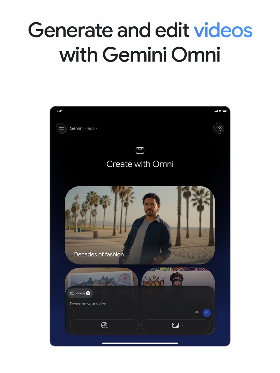 Gemini · 官方 App Store 截图(iPad 版)