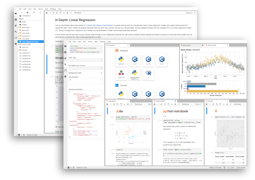 Jupyter · 官网 / 官方文档介绍配图