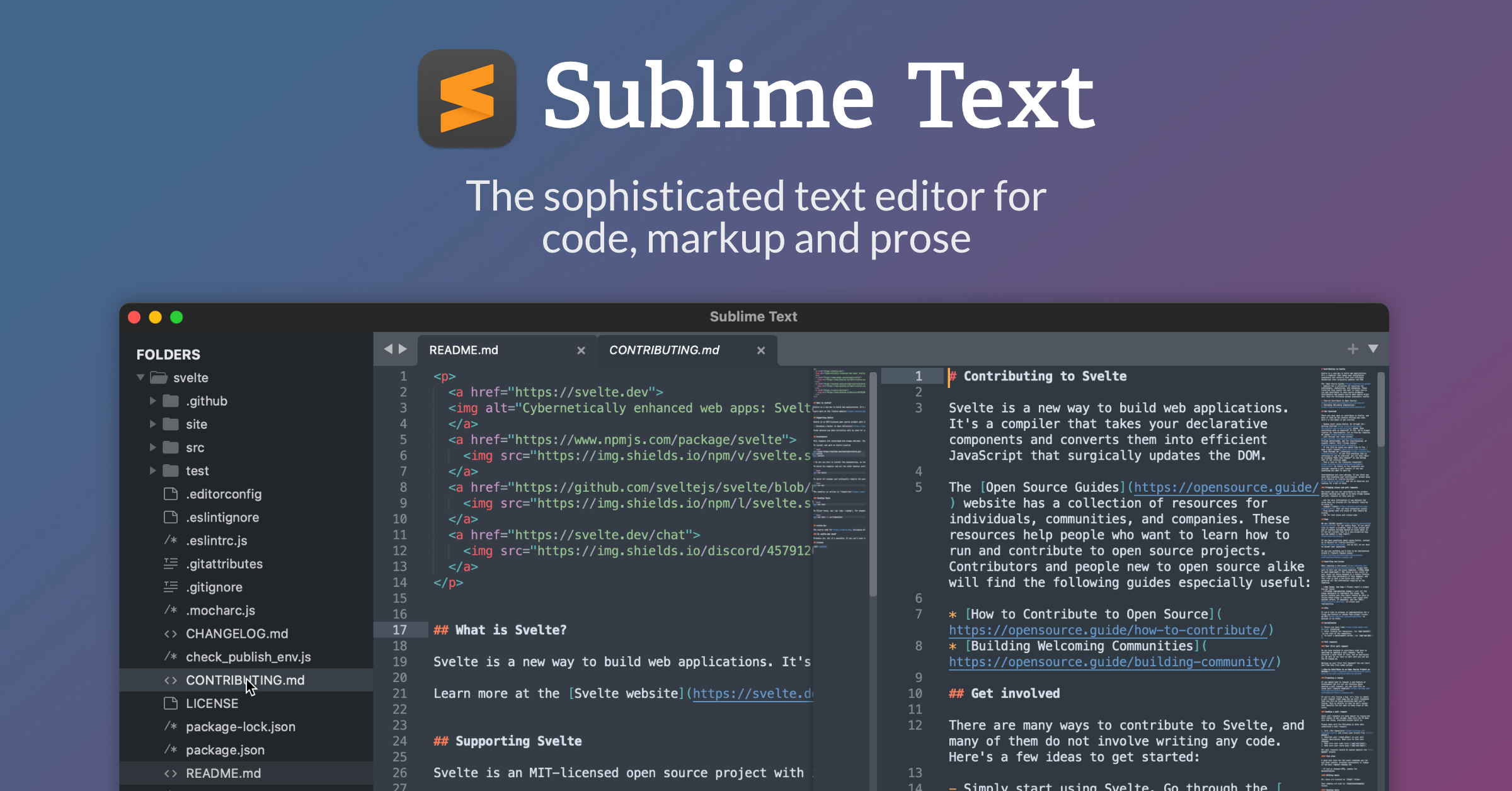 Sublime Text · 官网 / 官方文档介绍配图