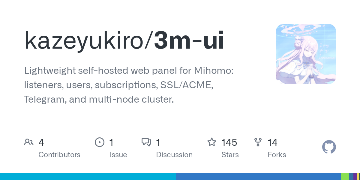 3m-ui · 官方项目仓库介绍卡片