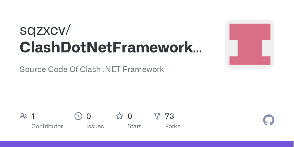 Clash .NET · 官方项目仓库介绍卡片