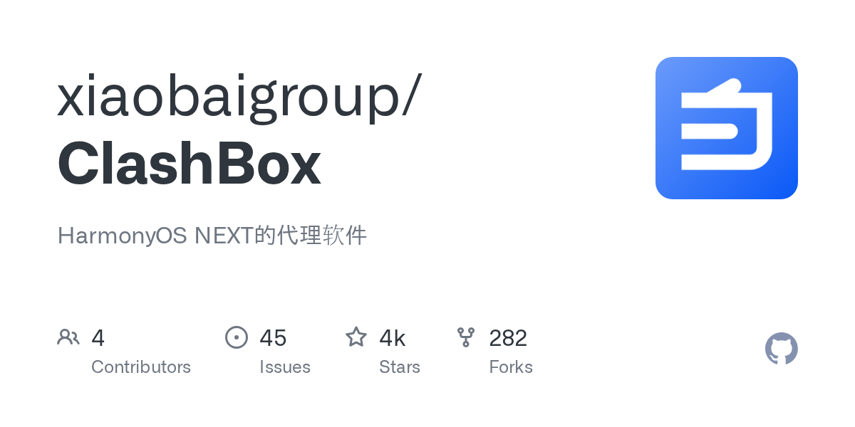 ClashBox · 官方项目仓库介绍卡片