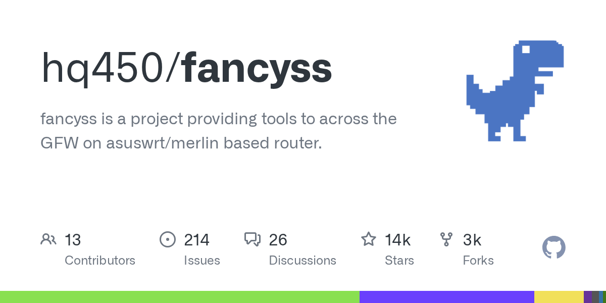 FancySS · 官方项目仓库介绍卡片