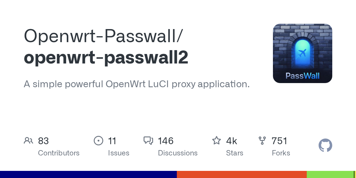 PassWall2 · 官方项目仓库介绍卡片