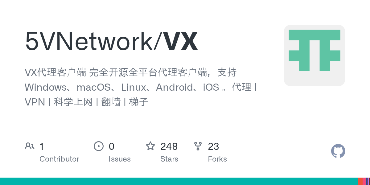 Vproxy · 官方项目仓库介绍卡片